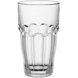 Jogo 6 Copos Slim Rock Transparente